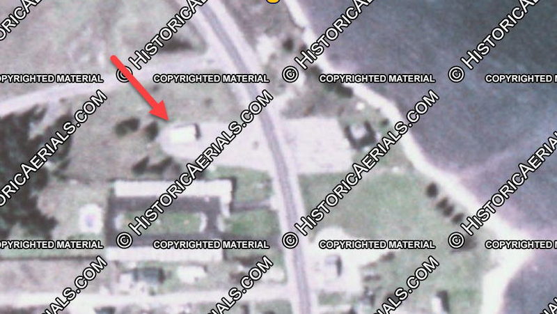 Chiefs Drive-In - 1981 Aerial (newer photo)